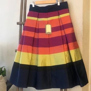 Anthropologie Rainbow Skirt